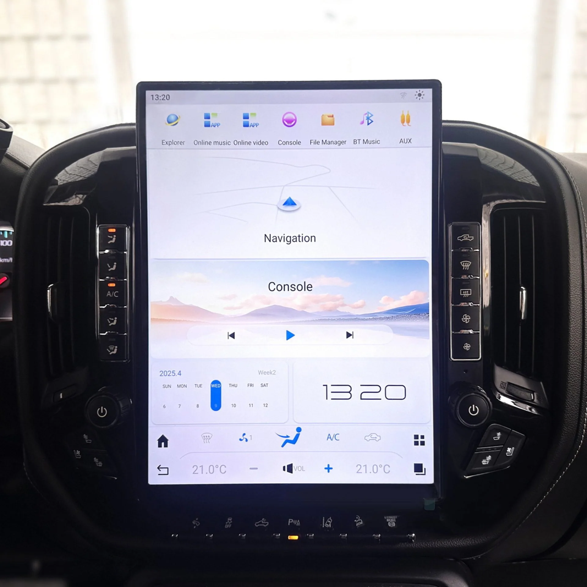 Chevrolet Silverado Tesla Screen 2007-2025 - Image 7