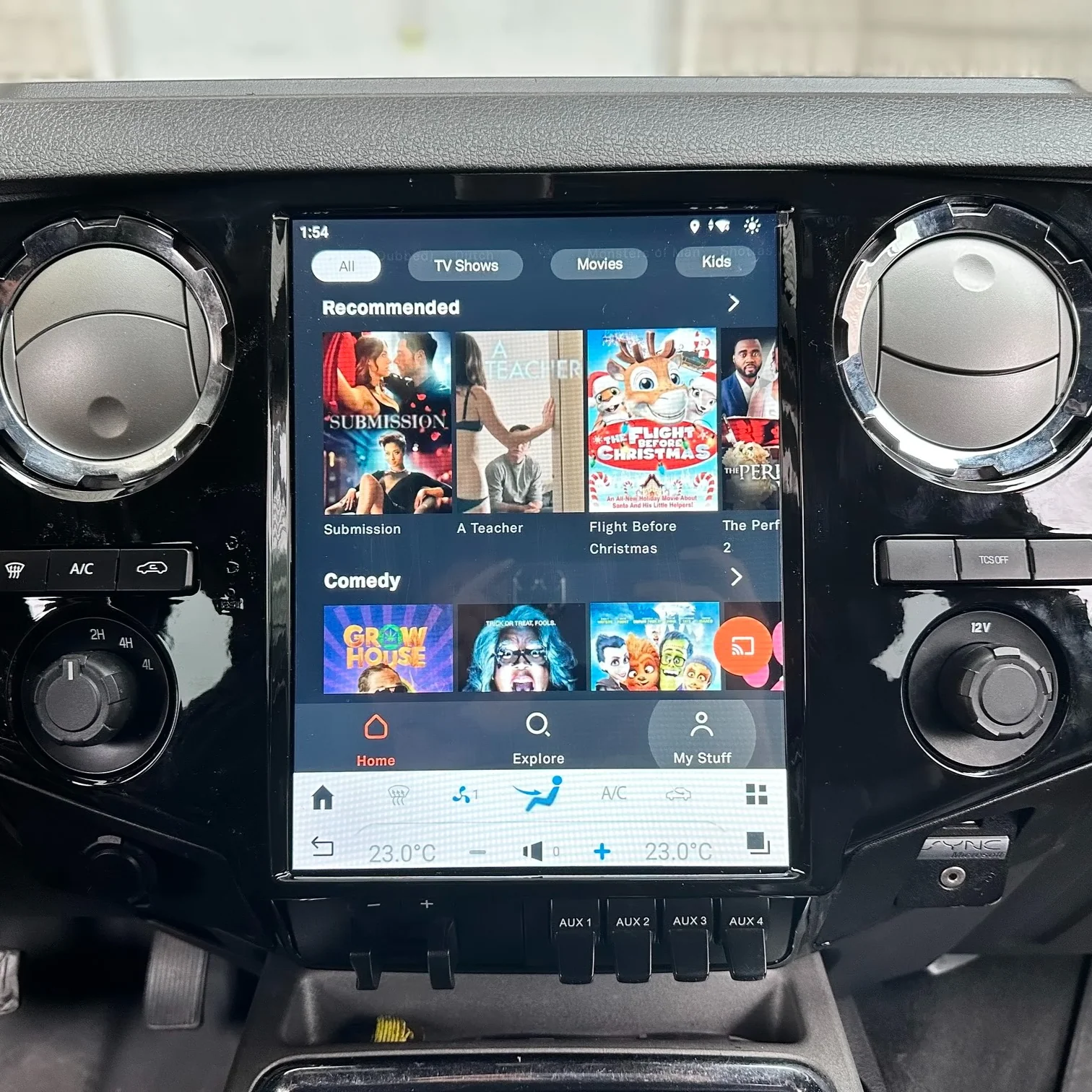 Ford F250 Tesla Screen 2009-2022 - Image 5