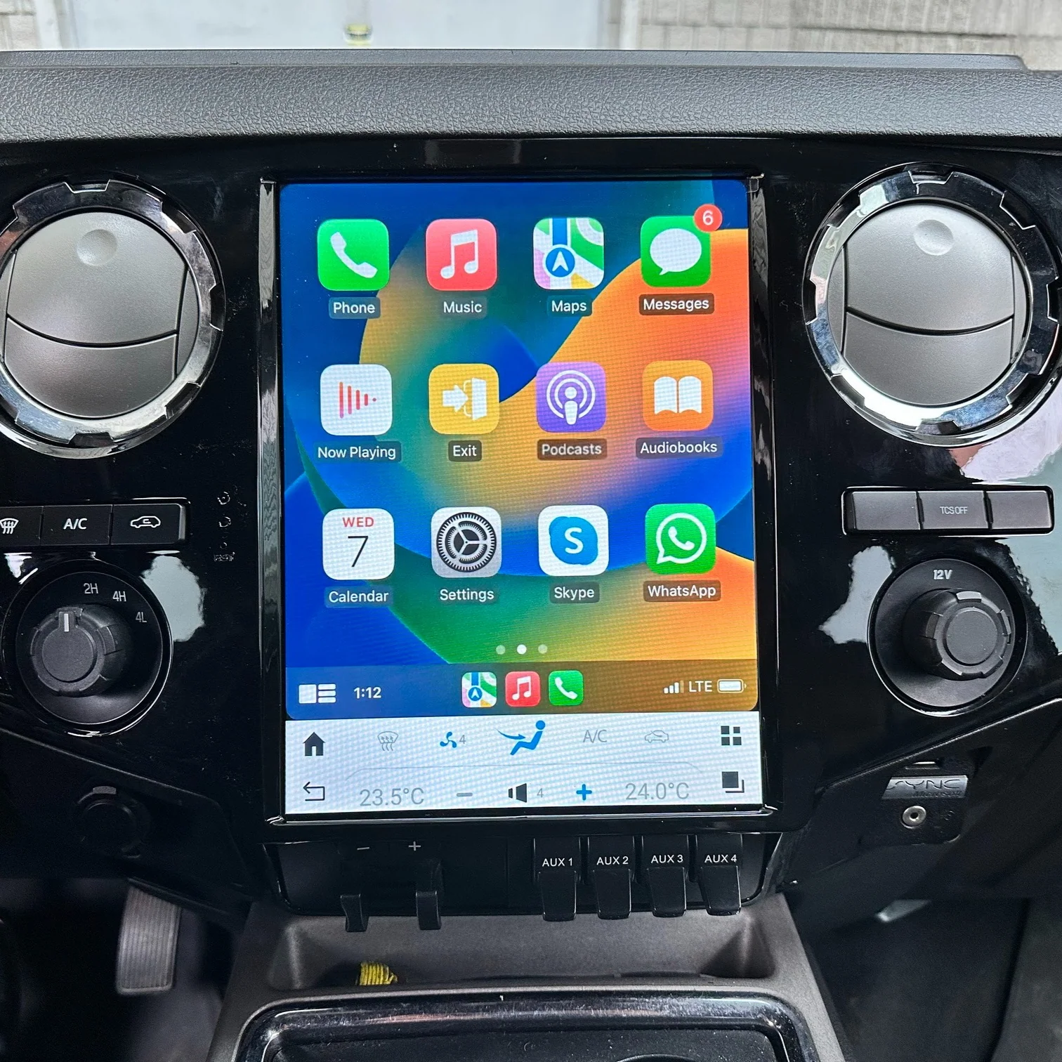 Ford F350 Tesla Screen 2009-2022 - Image 4