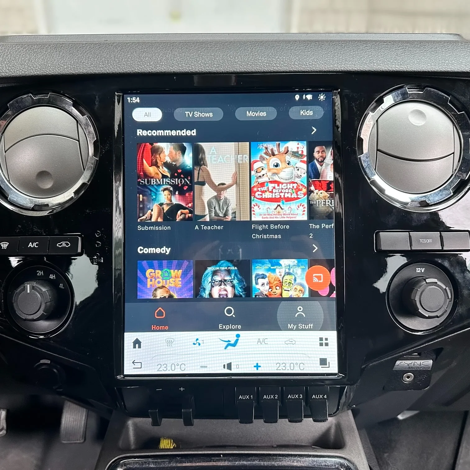 Ford F350 Tesla Screen 2009-2022 - Image 5