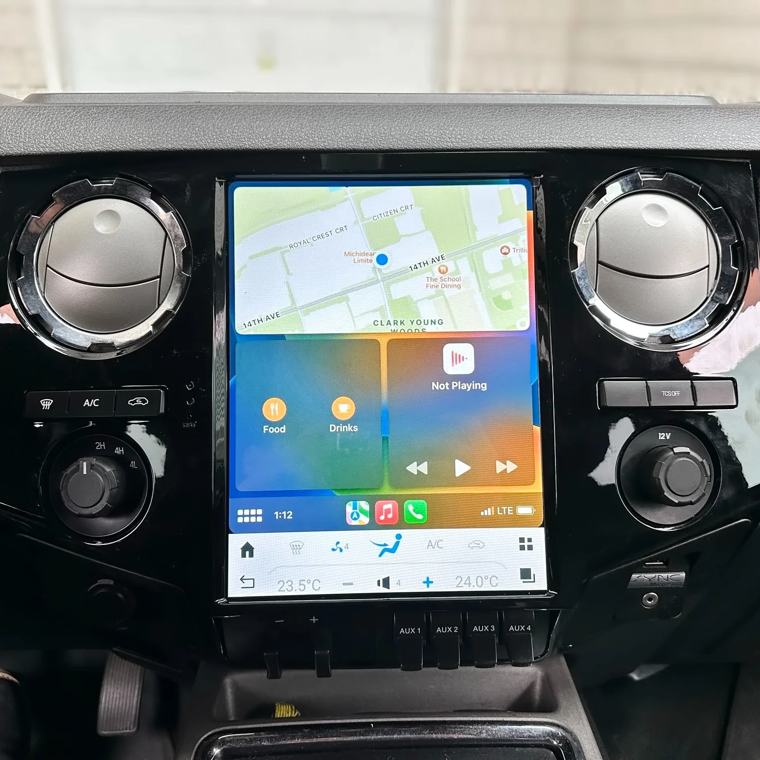 Ford F550 Tesla Screen 2009-2022 - Image 9