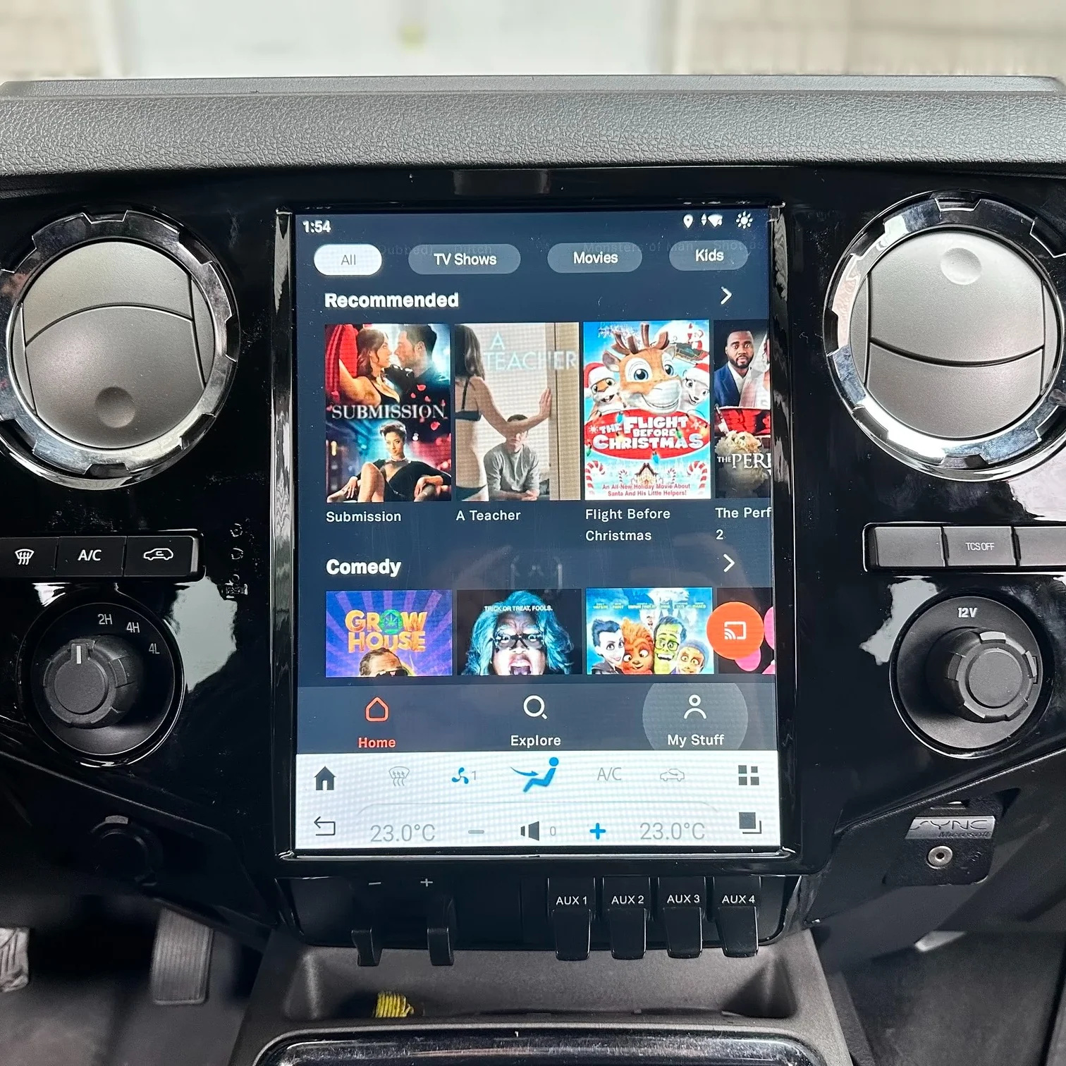 Ford F650 Tesla Screen 2009-2022 - Image 3